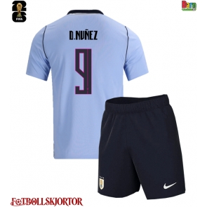 Uruguay Darwin Nunez #9 Hemmakläder Barn VM 2026 Kortärmad (+ Korta byxor)